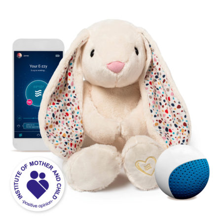 E-zzy Luna the Humming Bunny with an app and the CRYsensor function